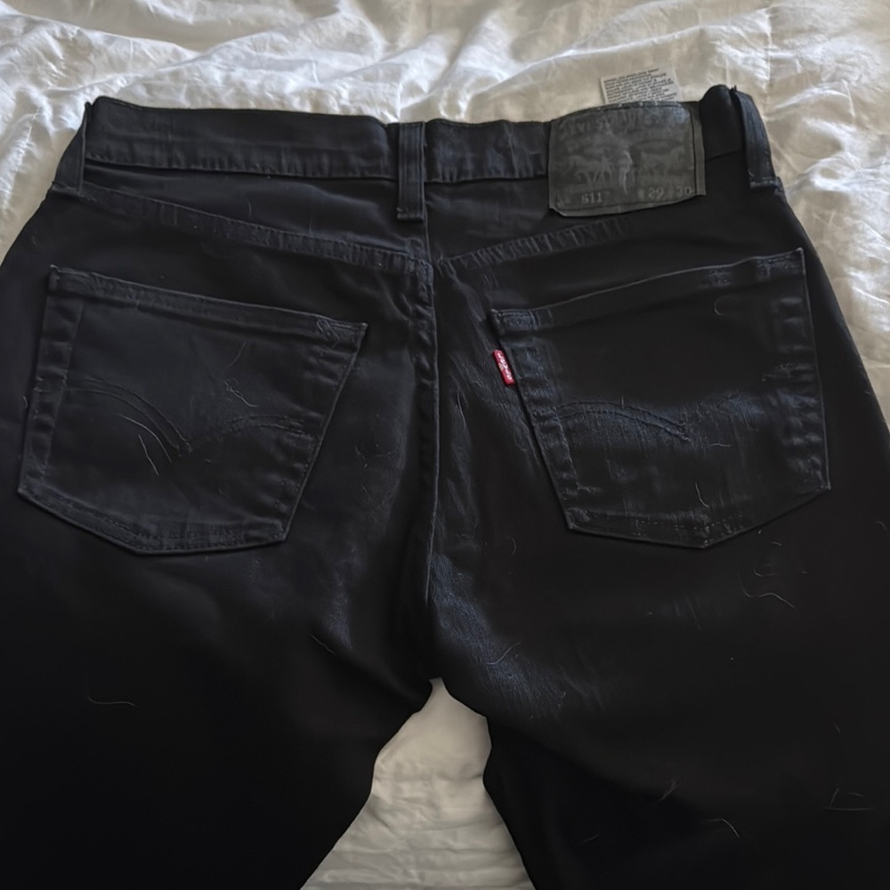 511 Levi's Black Slim Jeans Classic Style